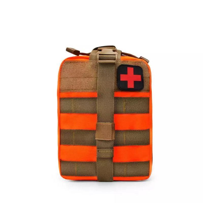 Tactical Molle Rip Away Emt Ifak Medical Pouch First Aid Kit Utility Bag Au Send - Red 10