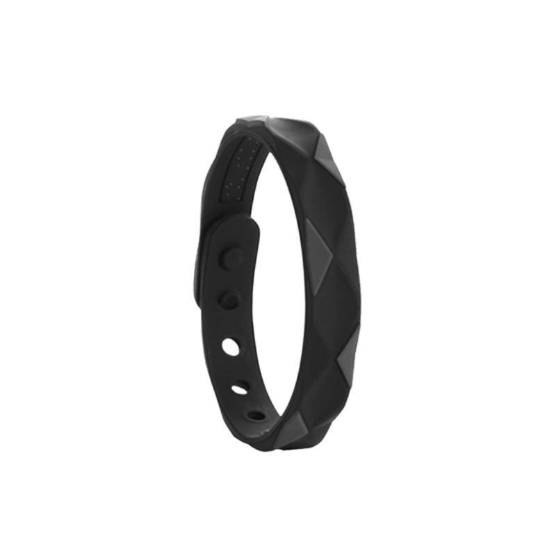 RedUp Far Infrared Negative Ions Wristband, Anti-Static Silicone Sport Bracelets - Black 7