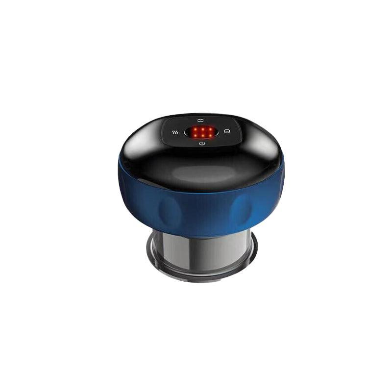 Electric Intelligent Vacuum Cupping Therapy Red Light Heating Body Slimming - Black 7