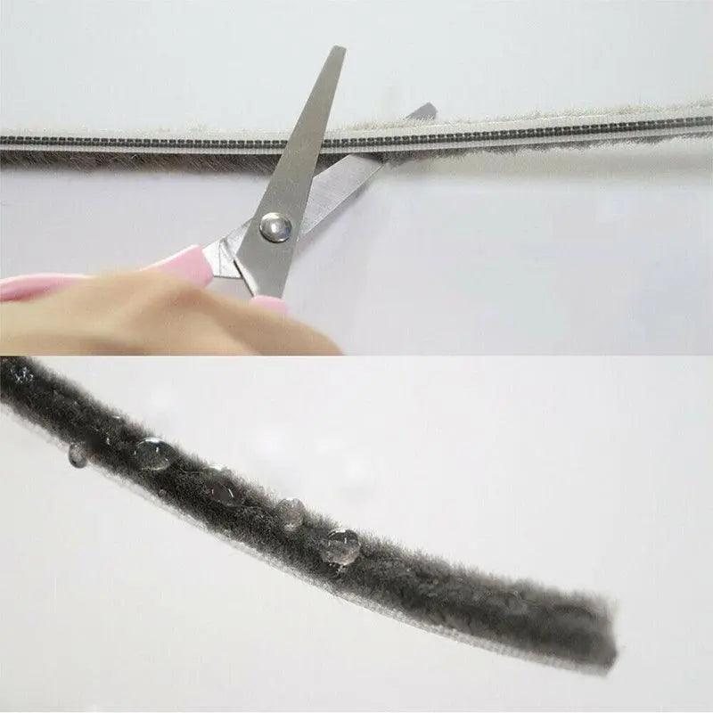 10M Hairy Seal Brush for Door & Window Draught Exclusion - 5x6mm（10M） 5