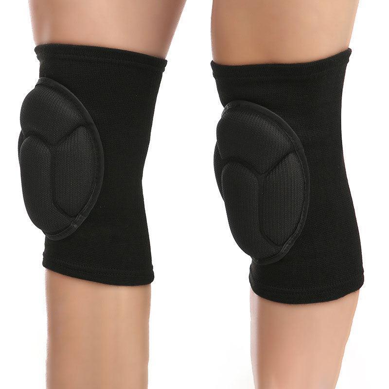 Aolikes Knee Pad Crashproof Antislip Brace Leg Sleeve Guard Protector Support - Blue*1 Pair 4