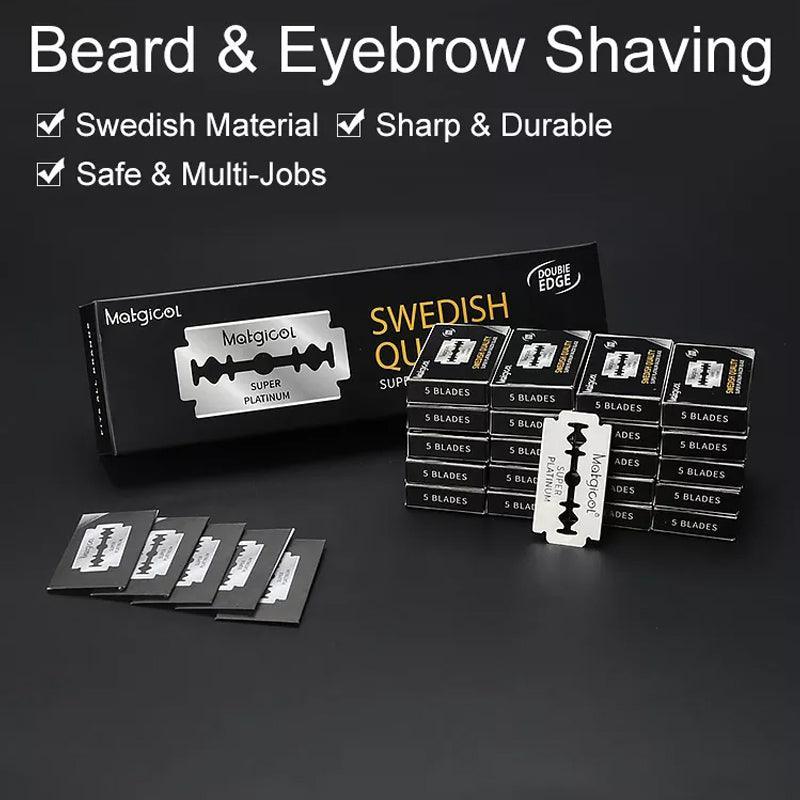 Pack of 10 to 200 Super Stainless Razor Blades Double Edge for Shaving Use - 100PCS 4