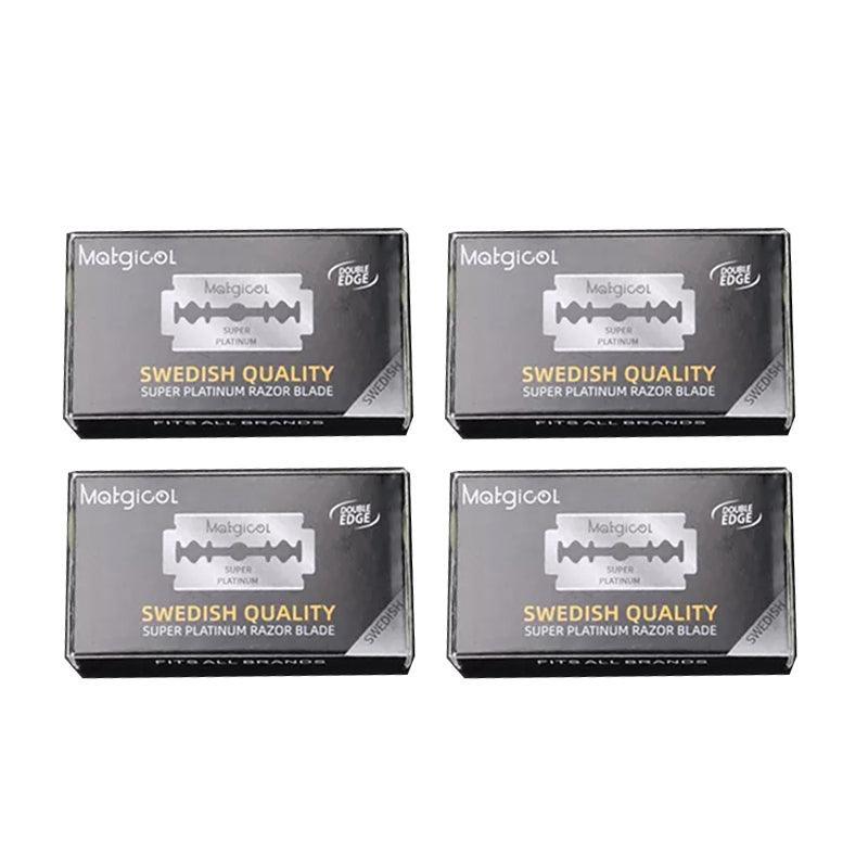Pack of 10 to 200 Super Stainless Razor Blades Double Edge for Shaving Use - 100PCS 7