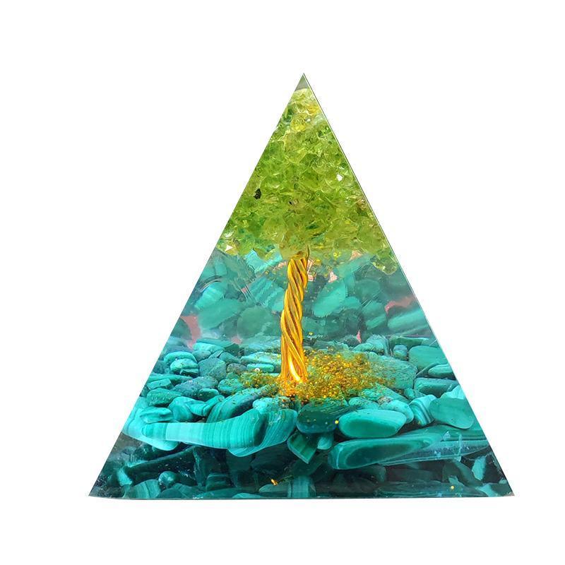 Amethyst Crystal Sphere Orgonite Pyramidamp Obsidians - Blue ring(60mmx60mm) 7