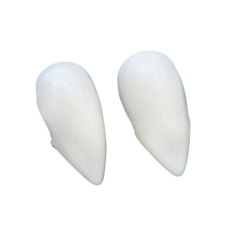 Cosplay Vampire Fangs Fake Teeth for Halloween Costume Party Dress Up 2PCS Prop Set - 19mm-1Piar 8