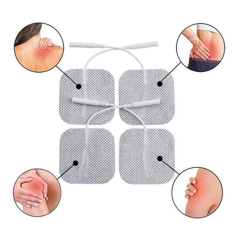 12PCS TENS Electrode Pads Reusable Self Adhesive 50x50mm 50x100mm - 50x100MM 3