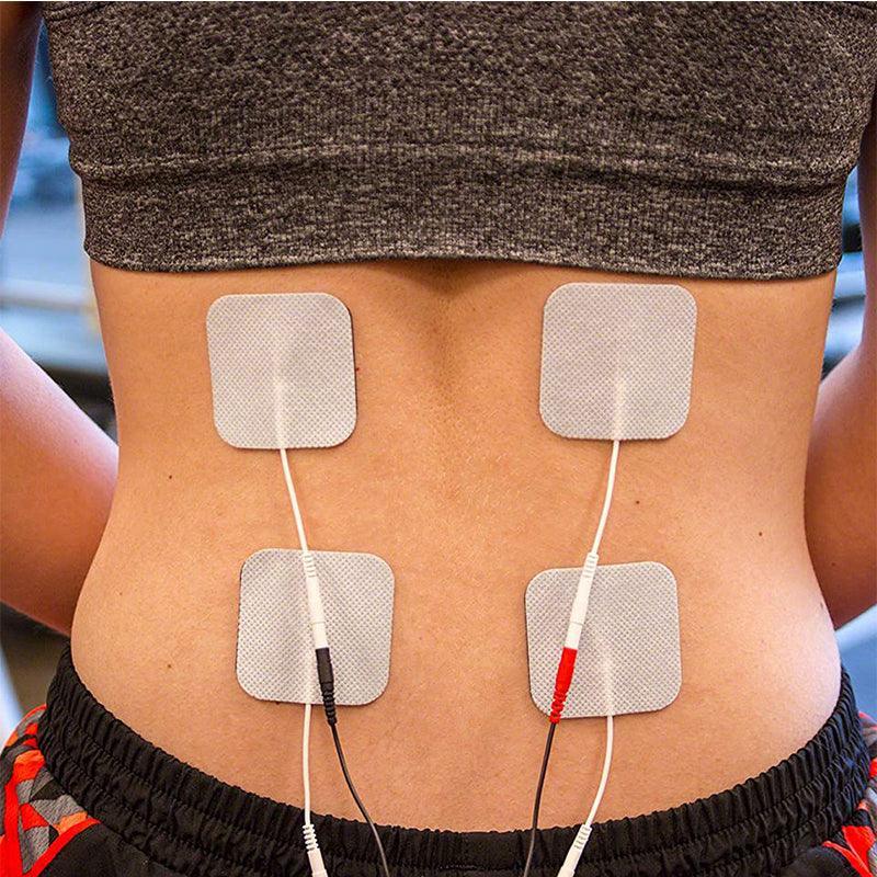 12PCS TENS Electrode Pads Reusable Self Adhesive 50x50mm 50x100mm - 50x100MM 4