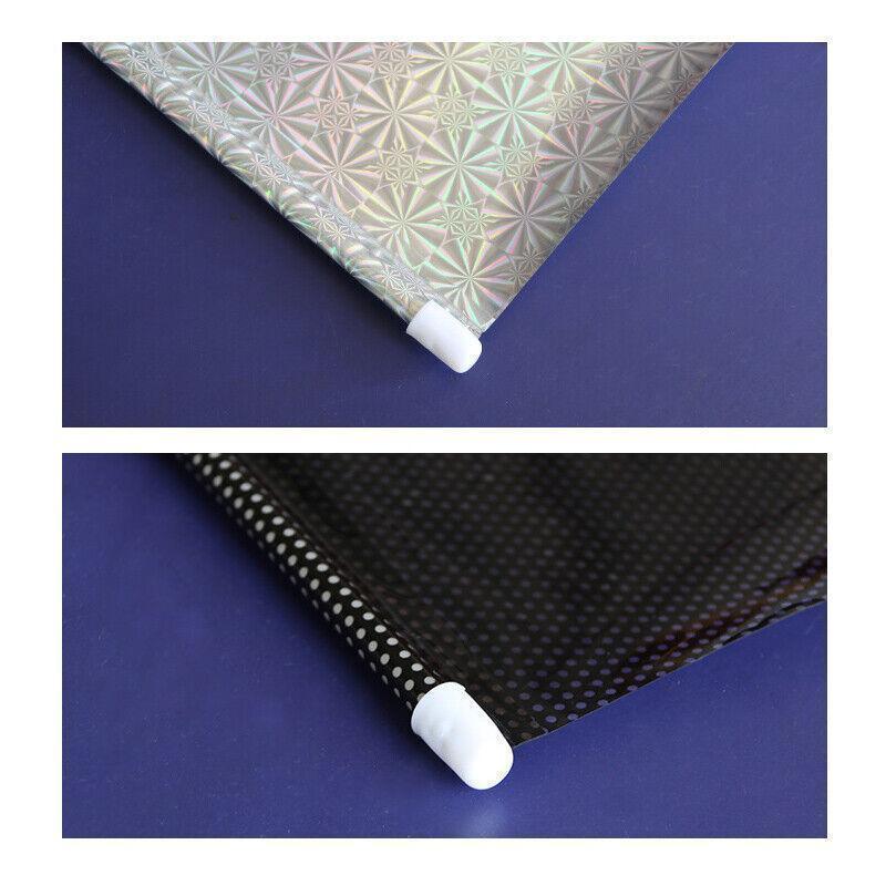 Black Roller Blinds Suction Cup Sunshade Blackout Curtains Car Home Window Curtains - 40 X 60 CM 3