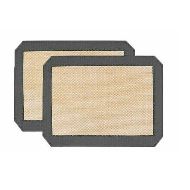 New Non-Stick Silicone Baking Mat Large Scale Cake Emarle Silicon Bakeware Dough - Grey 2PCS(2*60X40CM) 7