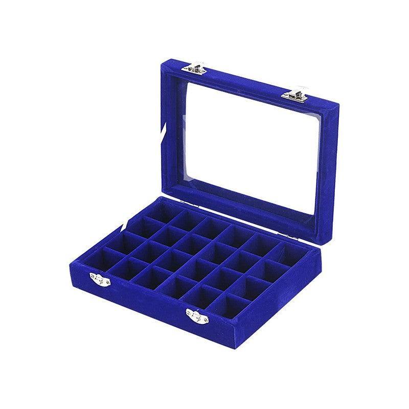 Velvet Earring Jewelry Display Hanger Organizer Box Holder Storage Case Au Stock - Rose Red 11