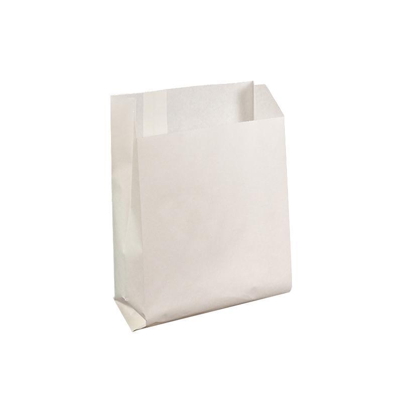 1000PCS Oil-proof Takeaway Paper Bags for Premium Takeout Supply - White-16*11*4cm 6