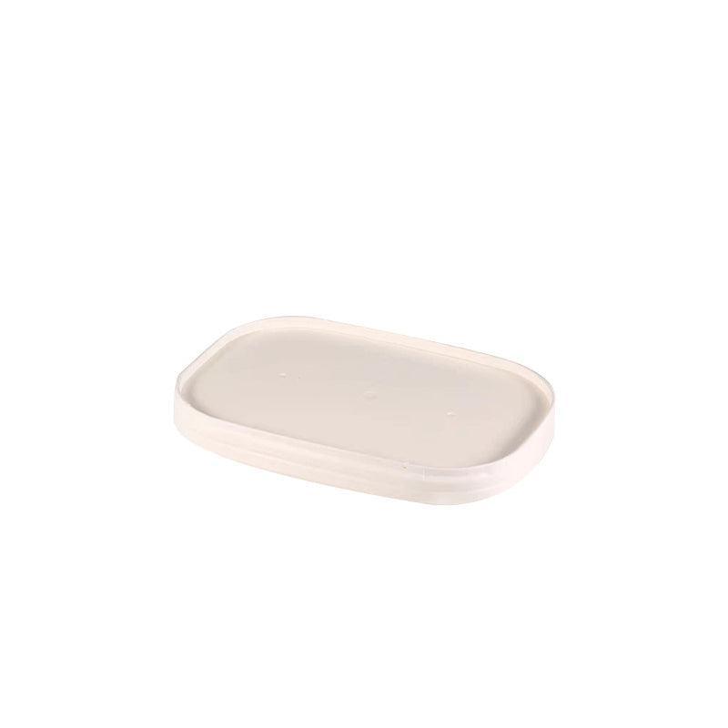 Kraft Paper Bowl for Takeaway Leak-Proof Disposable Food Container - White-Paper Lid-300pcs 13