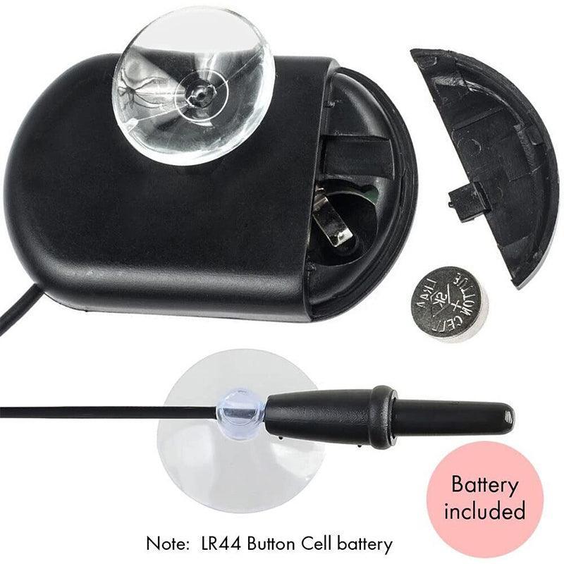 Aquarium Thermometer LCD Digital Aquarium Fish Tank Water Temperature Marine - Yellow 4