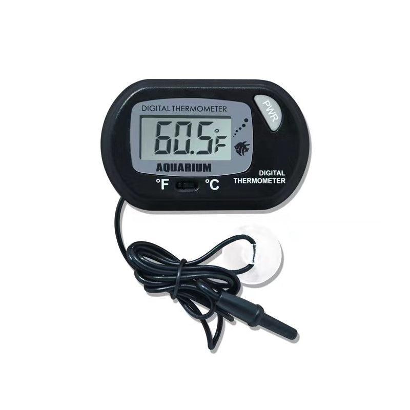 Aquarium Thermometer LCD Digital Aquarium Fish Tank Water Temperature Marine - Yellow 6