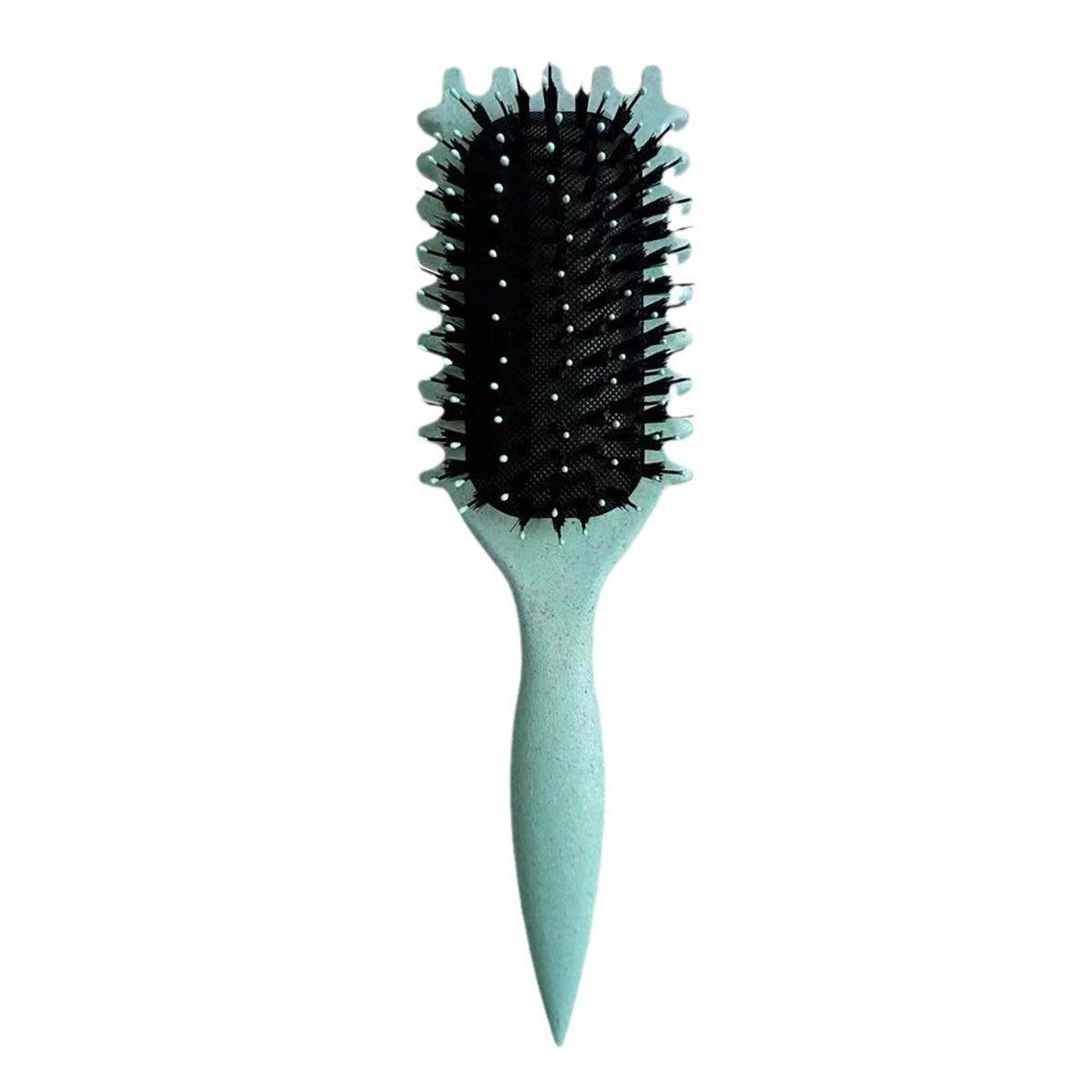 Bounce Curl Defining Styling Brush Air Cushion Comb for Hair Care and Styling - Red 8