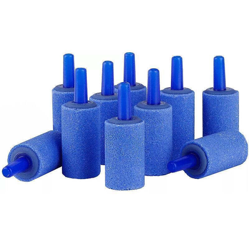 10Pcs Air Stone Aerator Diffusers for Aquarium Oxygen Bubbles - Black 6