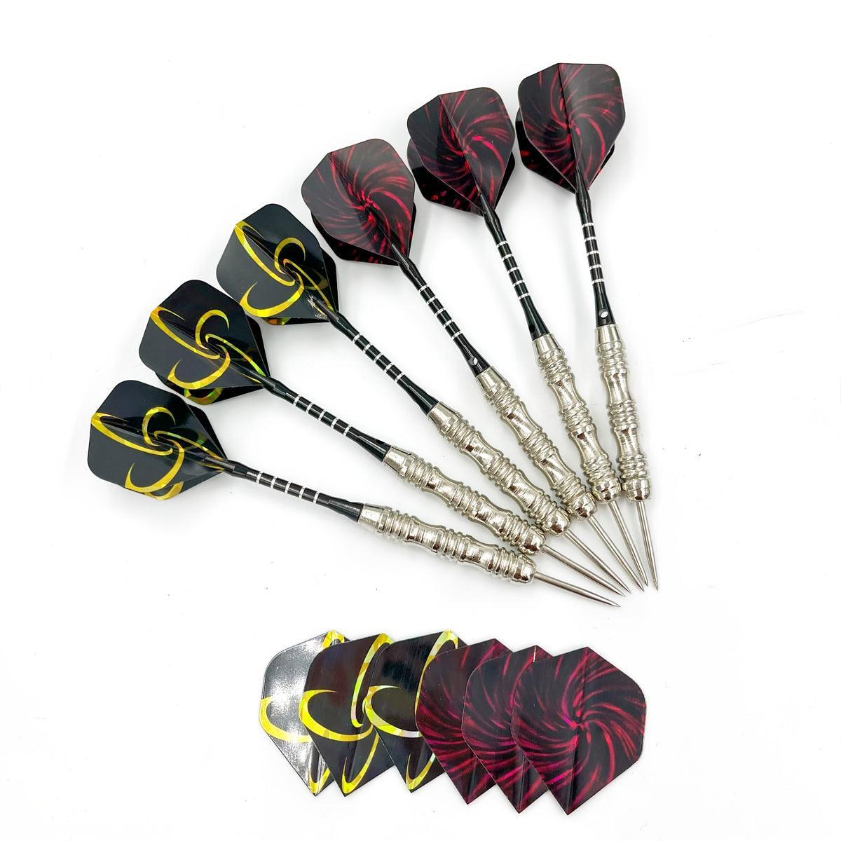12Pcs 23.2g Iron Tip Dart Set with Aluminum Barrel and Case 5