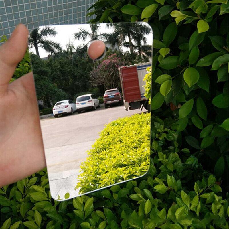 Fogless Polycarbonate Shower Mirror 172×132mm Anti-Fog Shaving Mirror 5