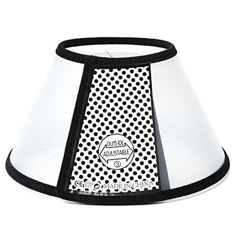 Pet Cat Dog Protective Cone Collar Elizabethan E Collar Wound Healing Recovery - 2 4