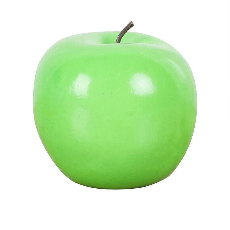 10 X Artificial Green Apples for Home Party Wedding & Shop Decor - Green 3