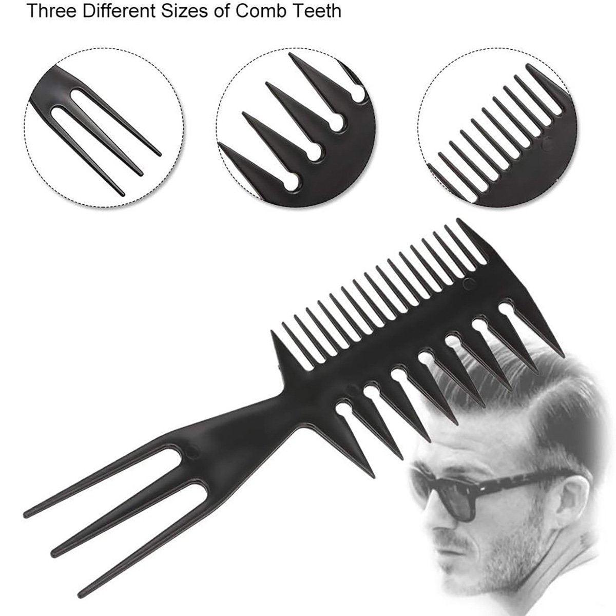 3 in 1 Hair Comb Styling Tool for Salon and Home Use Professional Quality 5