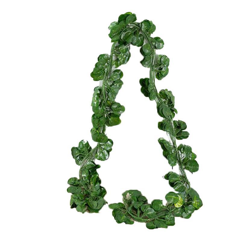 12 X 2M Artificial Ivy Vine Fake Foliage Flower Hanging Leaf Garland Plant Party - Sweet Potato Leaves 8