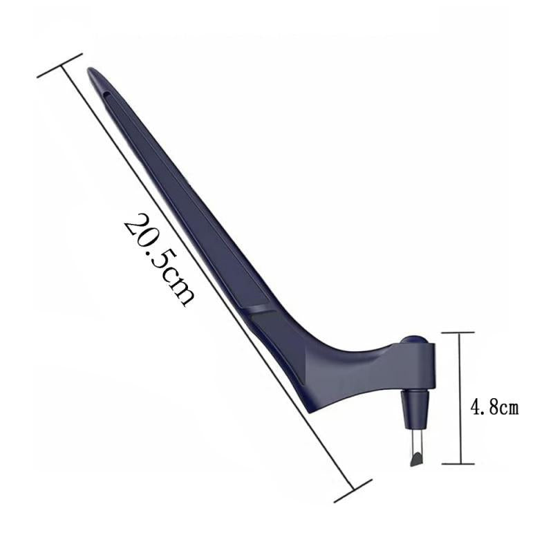 360-Degree Rotating Craft Cutting Tool with Precision Blade for Craft Art - Blue 3