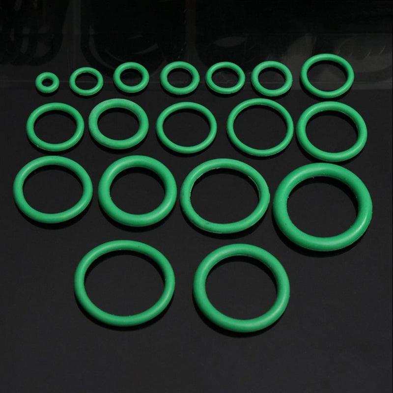 270 Pcs Air Conditioning O Ring Assortment Kit Green Air Con 18 Sizes Oring Gas 3