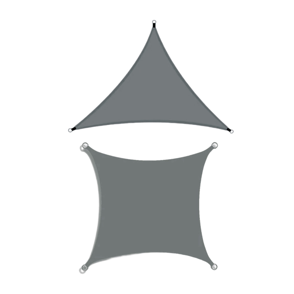 Waterproof Outdoor Shade Sail Garden Sun Canopy UV Protection Patio Awning Cloth - 3x5m Quadrilateral