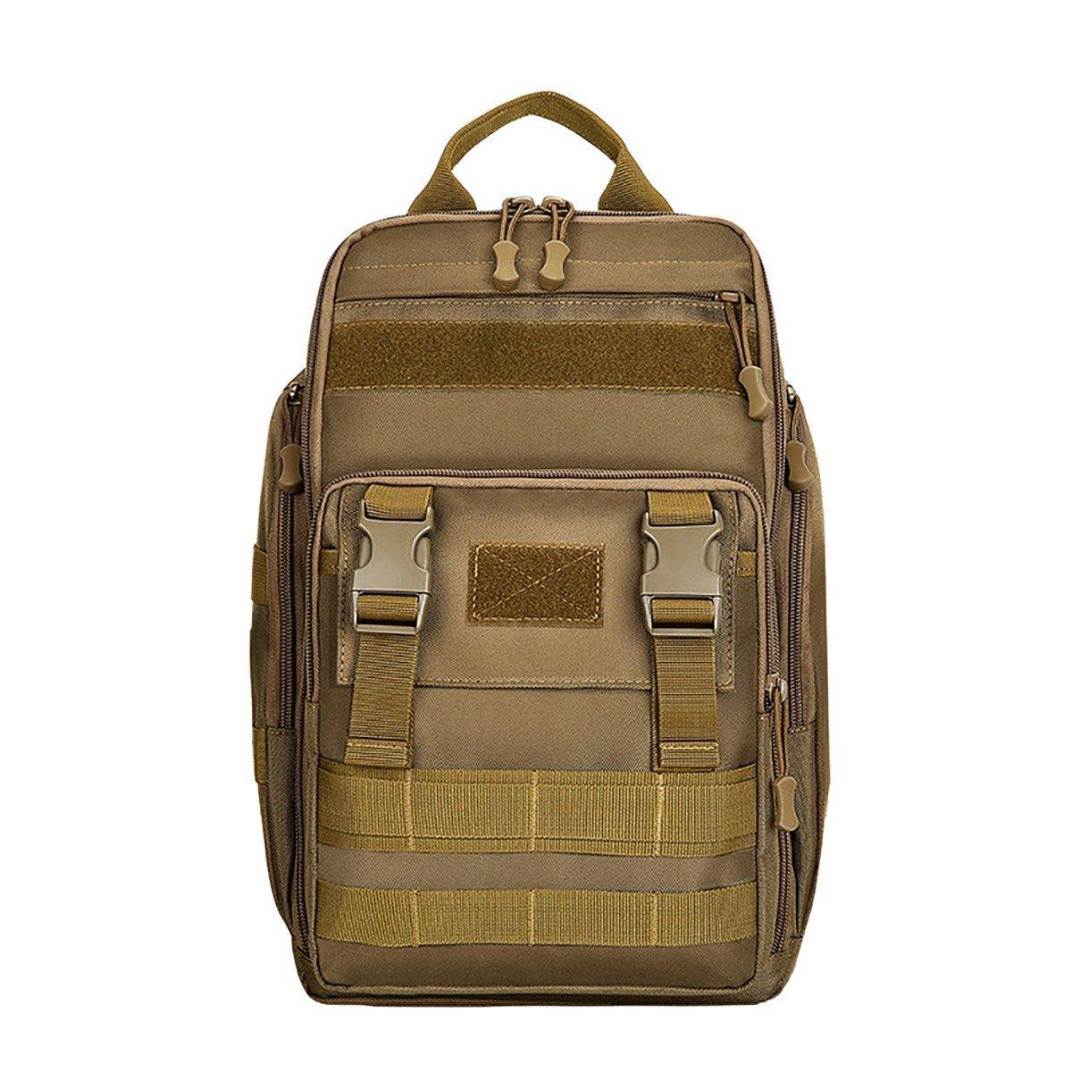 Fishing Tackle Backpack Storage Bag Shoulder Fishing Gear Bags Outdoor Backpack - Black 7