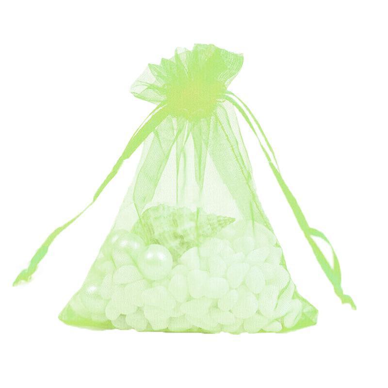 Organza Bag Sheer Bags Jewellery Wedding Candy Packaging Sheer Bags 10*15 cm - Lake Blue 9