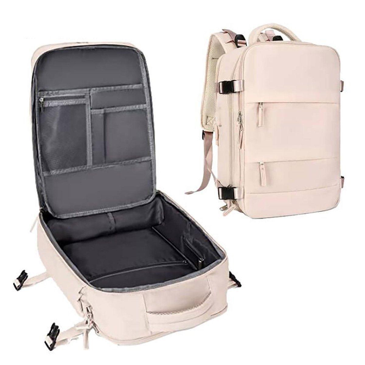 Waterproof Travel Backpack Outdoor Sports Shoulder Bag Hiking Camping Daypack - Grey 11