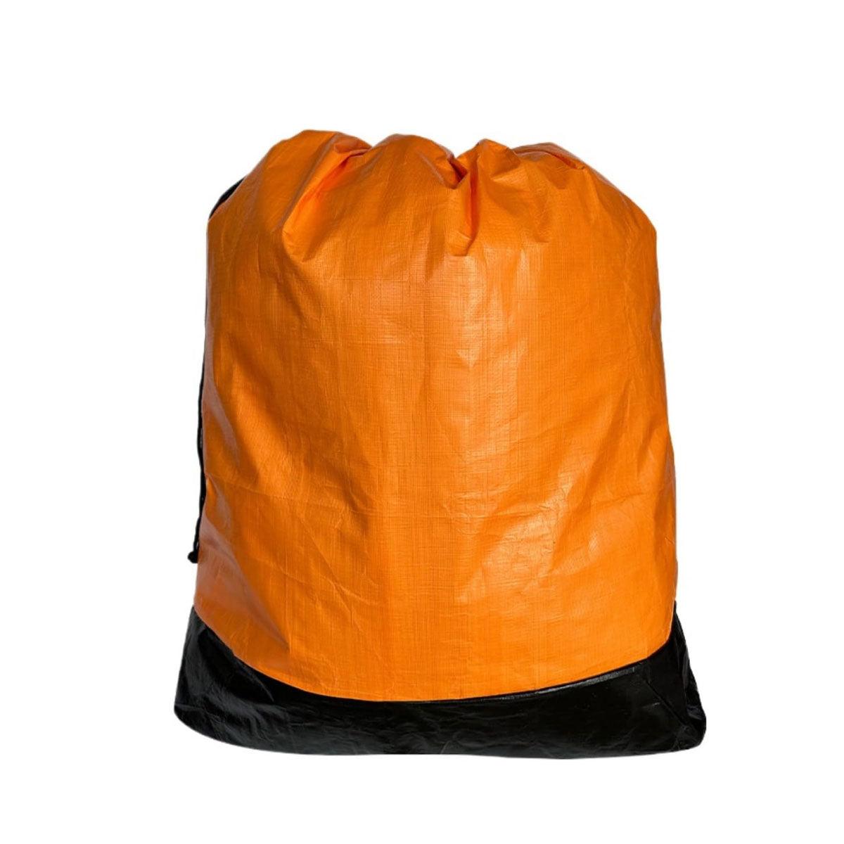 Waterproof Drawstring Moving Bag Large Packing Transfer Bag for Travel Storag - Orange 6