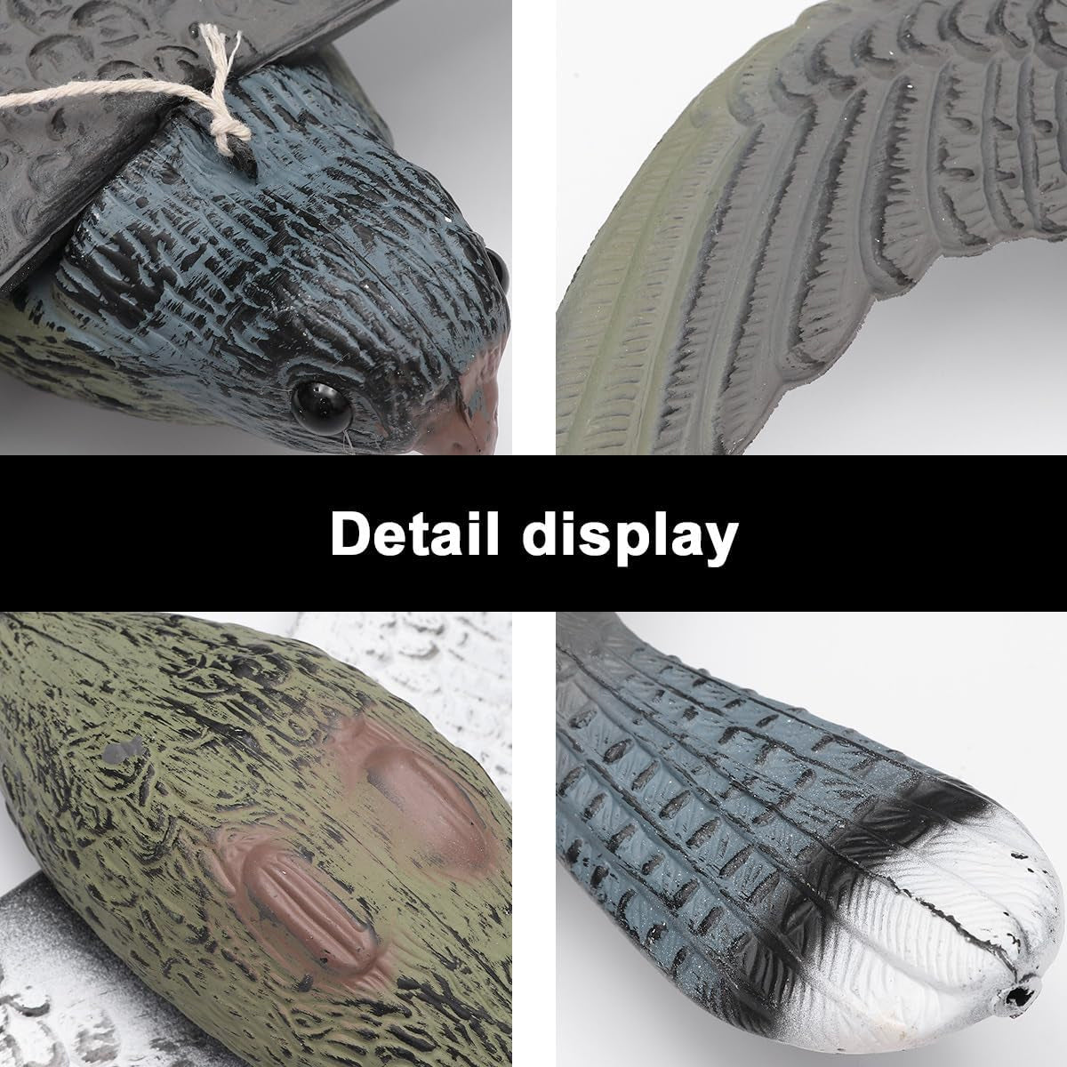 Garden Eagle Rodent and Bird Scaring Simulation Eagle Outdoor Decoration Yard 5