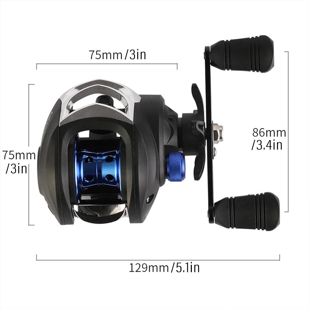 Fishing Reel Anti Frying Line Teardrop Swivel Disc Fishing Gear Spinning Reel - Left hand version 3