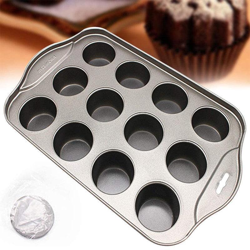 12 Cups Individual Mini Cheesecake Pan with Loose Base 3