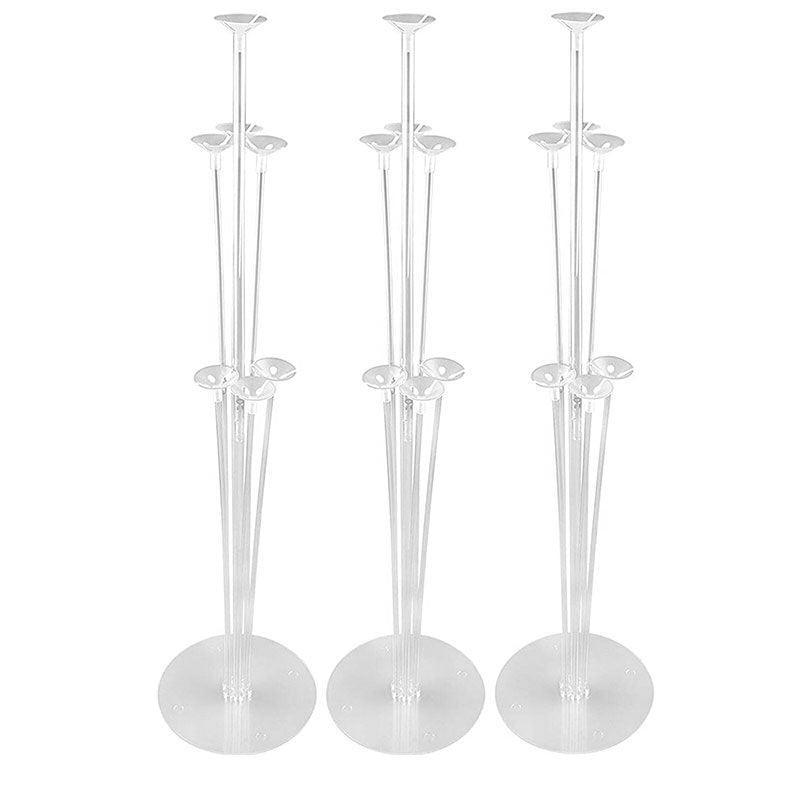 3/6/12 Set 70 Cm Balloon Column Set Upright Base Stand Holder Wedding Party Deco - 3Sets