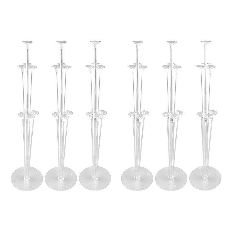 3/6/12 Set 70 Cm Balloon Column Set Upright Base Stand Holder Wedding Party Deco - 3Sets 7