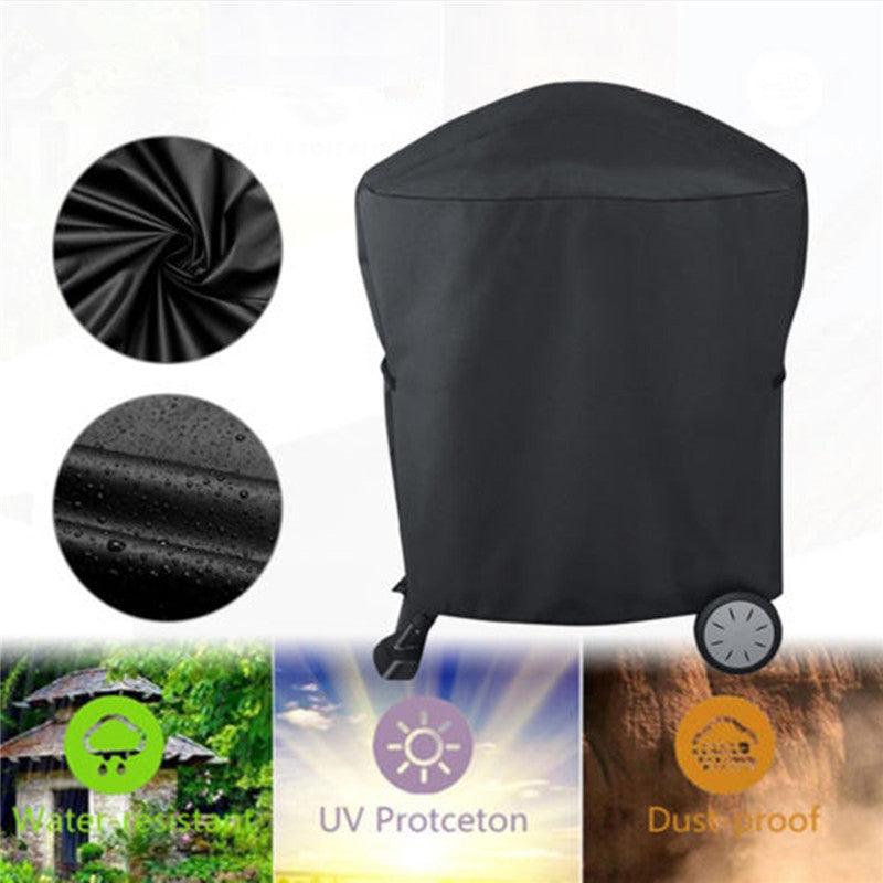 Cart Grill Cover Waterproof Protector For Weber Q200 Series 7113 Bbq Black Au 4