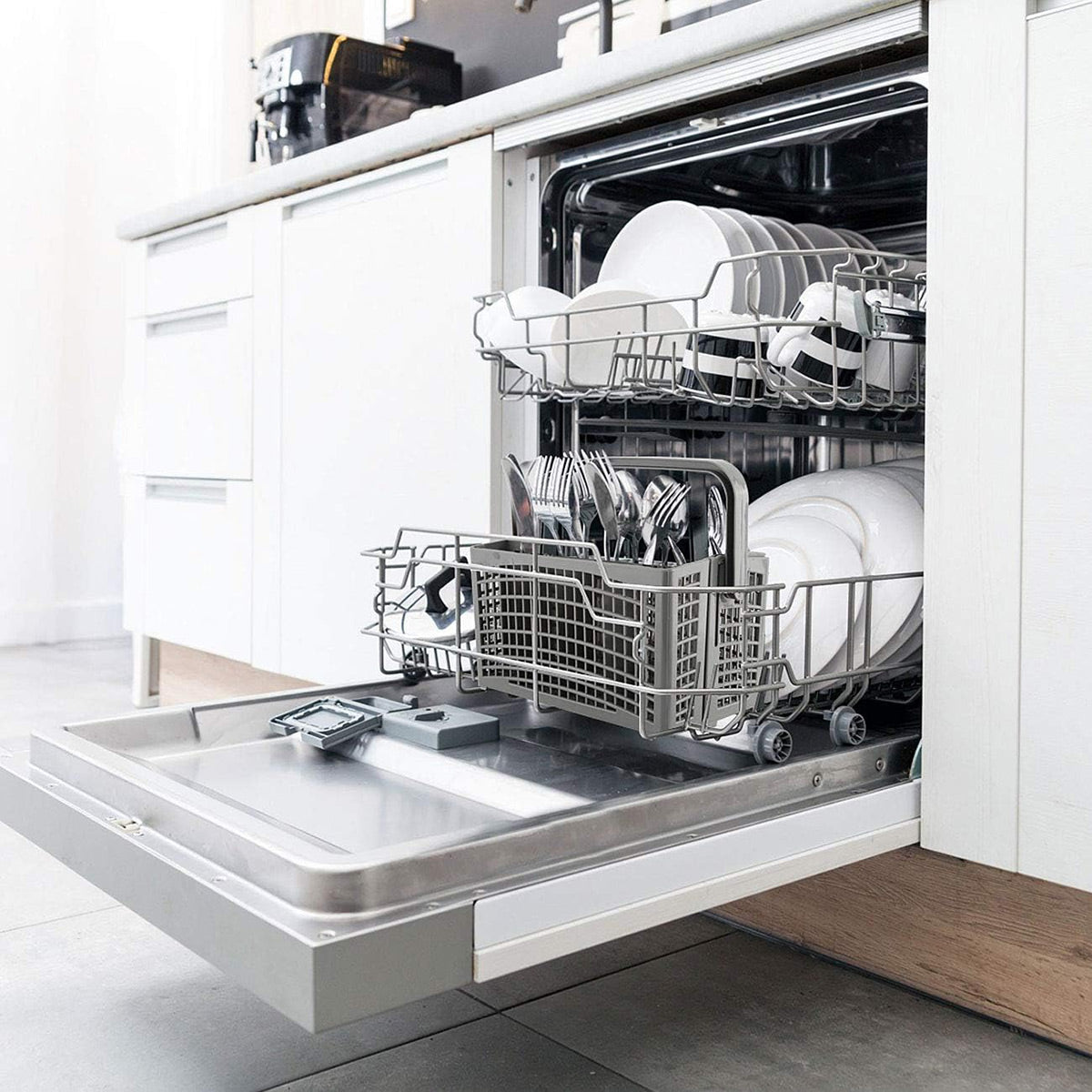 Dishwasher Basket Tableware Knife Fork Storage Box for Kitchen Storage Box 4