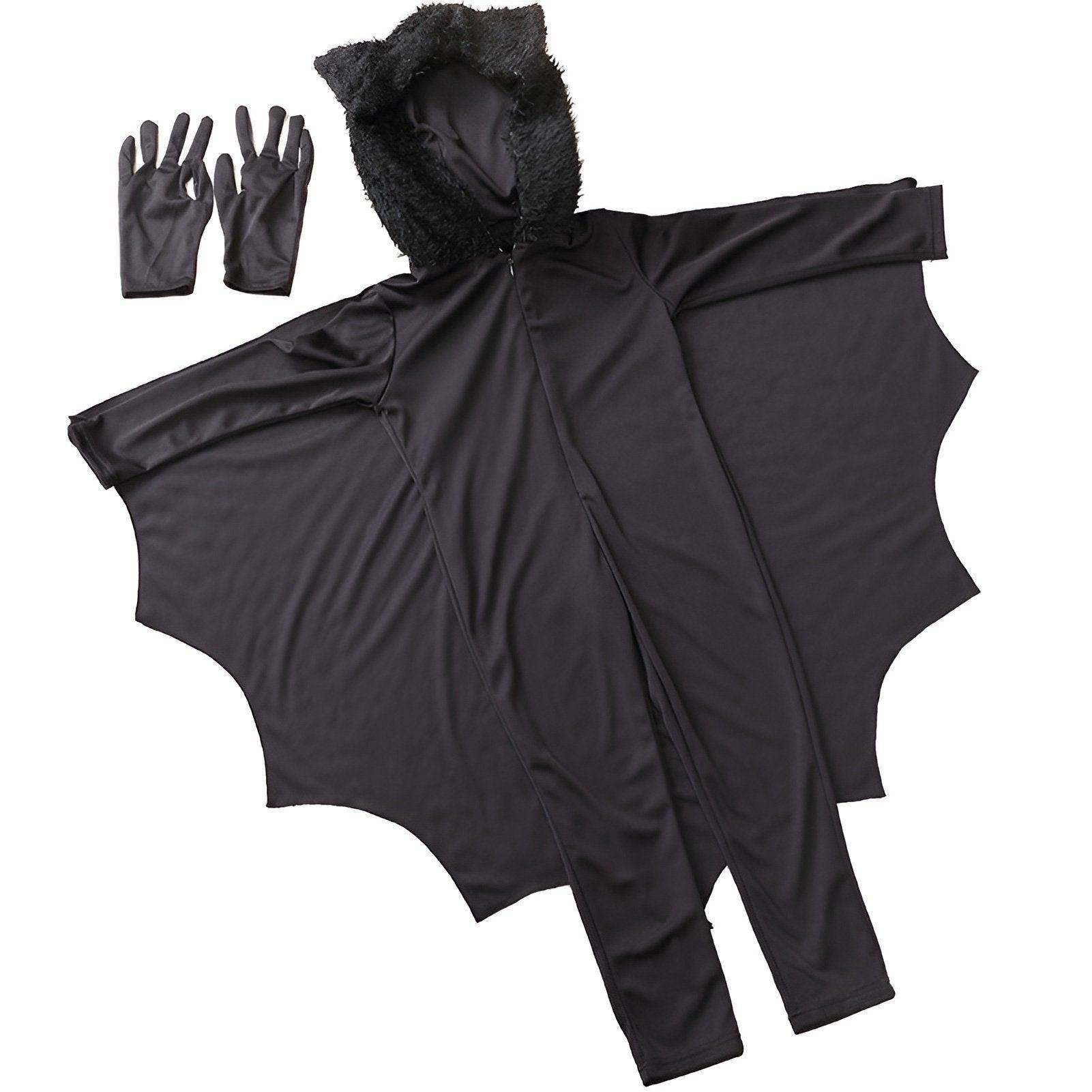 Children Bat Costume Halloween Animal Outfit Kids Stage Performance Wear Fun - XXL 10