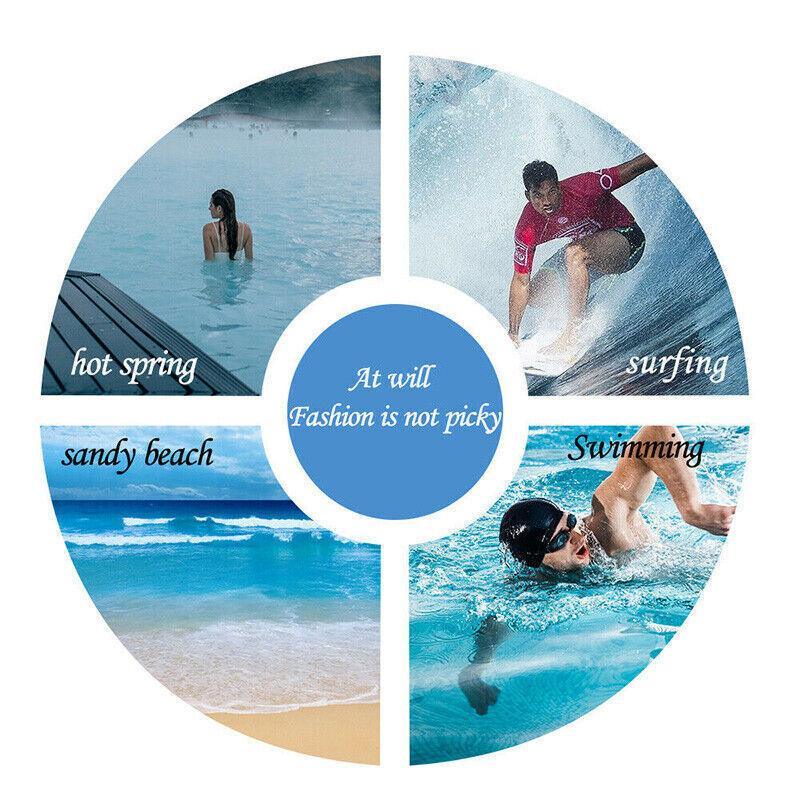 Adult Changing Robe Towel Bath Hooded Quick Dry Beach Towel Poncho Bathrobe - Grey 3