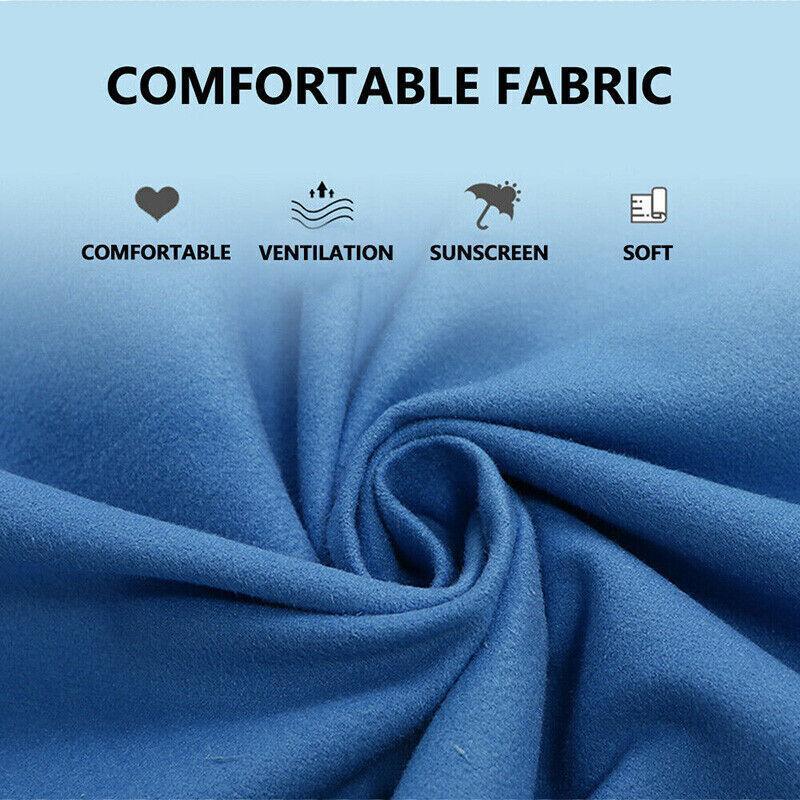 Adult Changing Robe Towel Bath Hooded Quick Dry Beach Towel Poncho Bathrobe - Grey 5