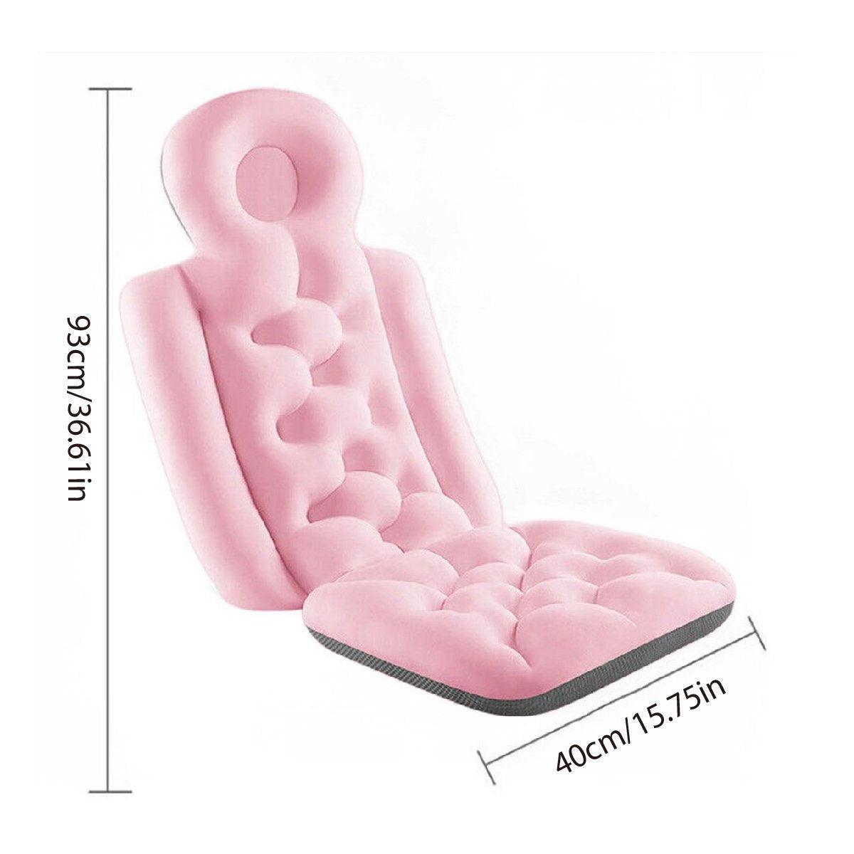 Non-Slip Bath Mat with Cushion Support Universal Bathroom Mat 3