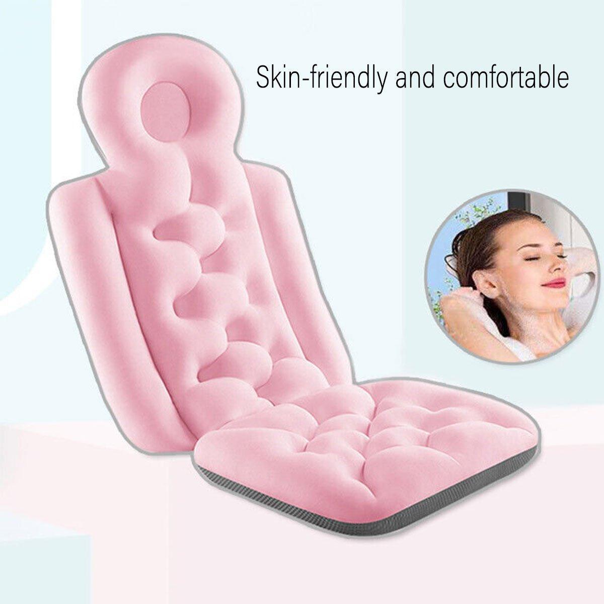 Non-Slip Bath Mat with Cushion Support Universal Bathroom Mat 5