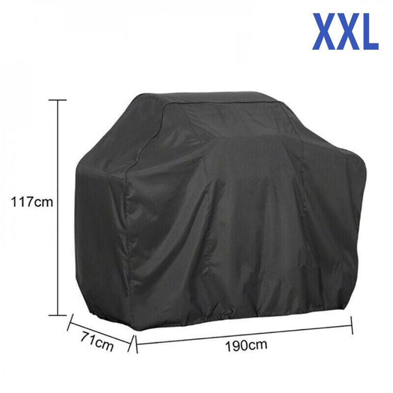 Waterproof Bbq Cover Heavy Duty Rain Gas Barbeque Smoker Grill Protector L/XL/XXL - L 4