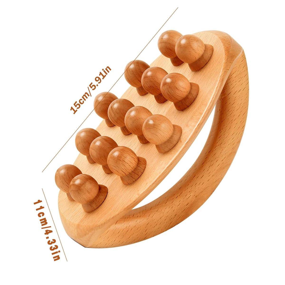 Handheld Massage Brush Whole Body Meridian Scraping Stick Leg Waist Tendon Brush 3