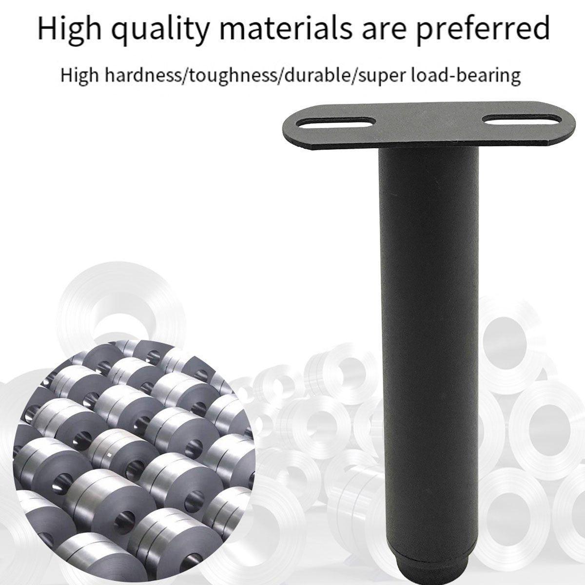 2PCS Bed Legs Adjustable Retractable Heavy Duty Bed Center Frame Support Feet 4