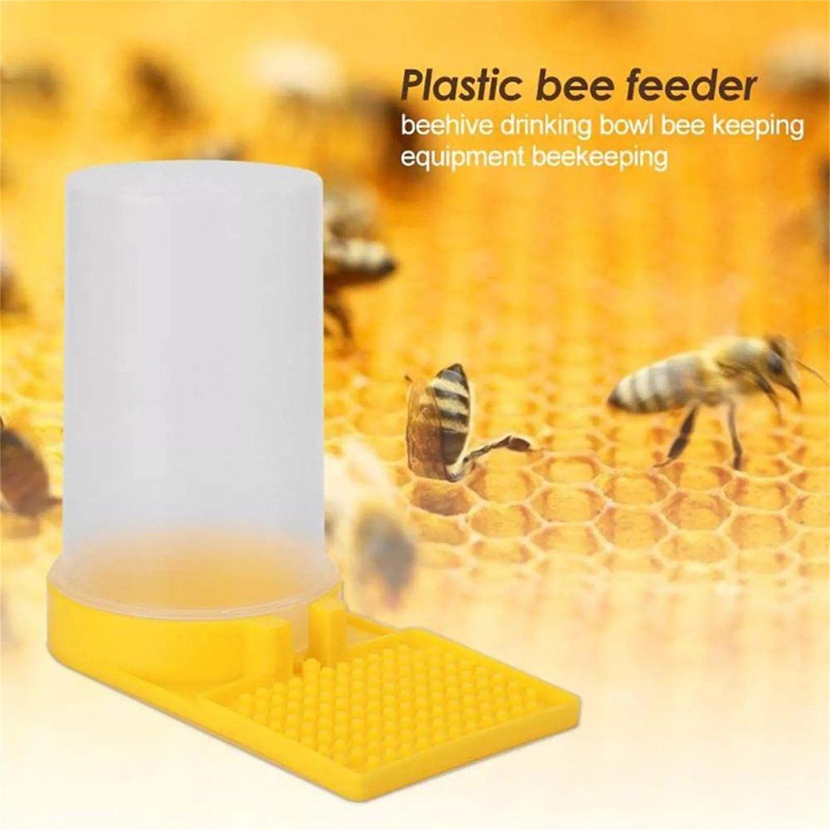 10PCS Beekeeping Tools Hive Entrance Feeder Bee Feeding Trough Beehive Door Tool 4