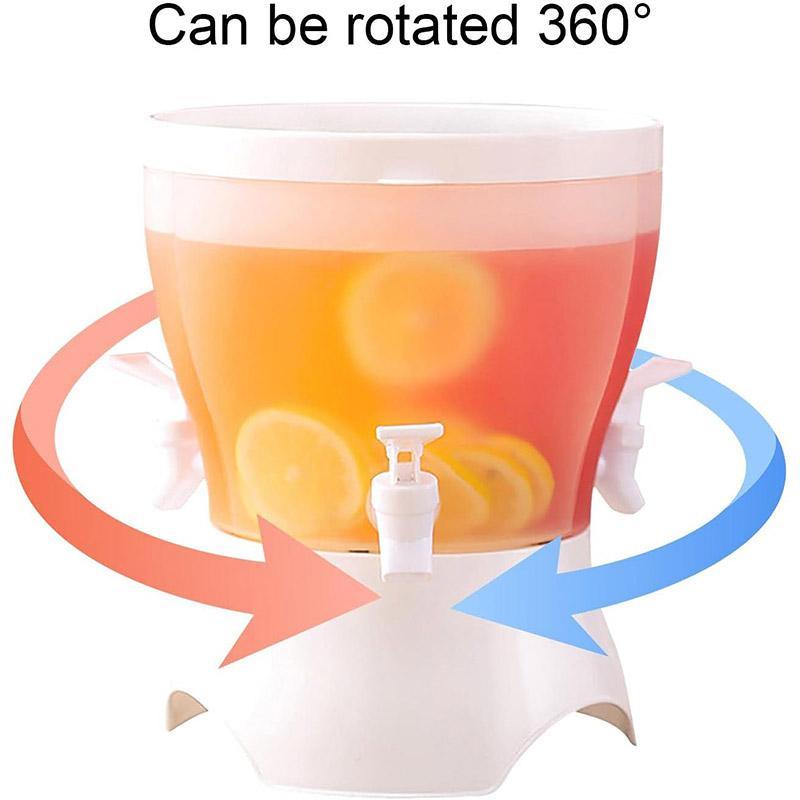 Jug With Tap Cold Water Container Lemonad Drink Dispenser for Refrigerator 4